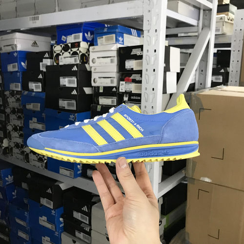 Adidas三叶草 SL72 SPORTY&RICH 男女联名款运动鞋 JH6701 JS0261