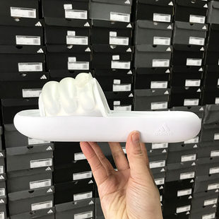 小七Adidas三叶草 ADILETTE 男女运动凉鞋拖鞋 FZ6162 HQ8772