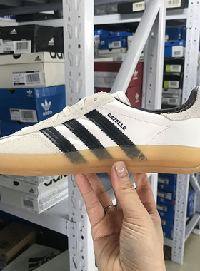 Adidas三叶草 GAZELLE INDOOR 男女德训鞋板鞋IF1808 1809 IH9985