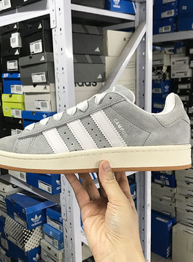 Adidas男女低帮板鞋面包鞋