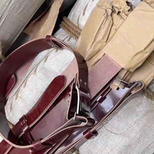 65库存老货纯正品87人造革外腰带87老式外腰带库收藏纪念外腰带宽