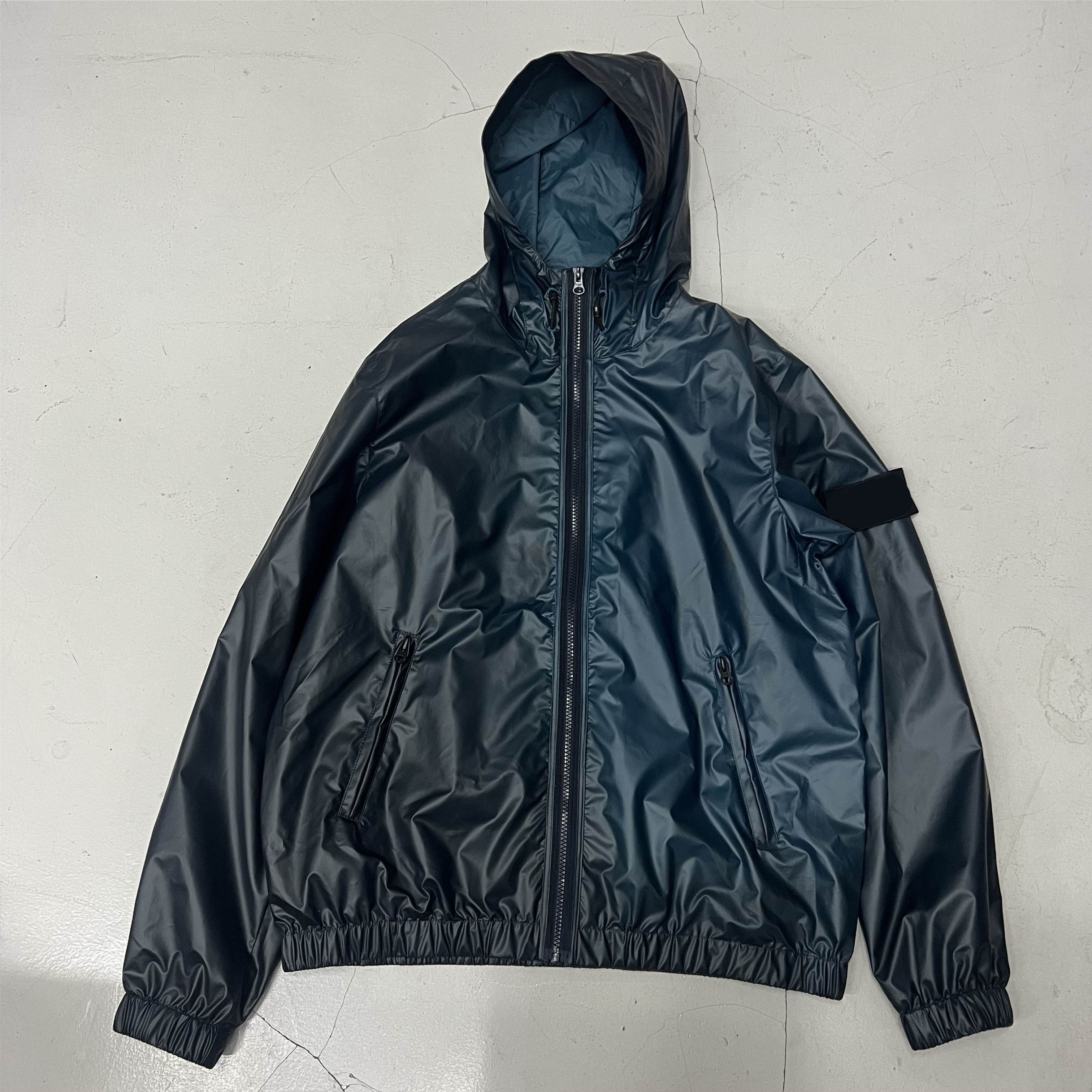 thumbnail for S brand black and blue color-changing jacket