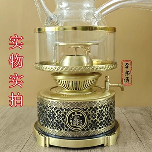 纯铜新款酥油灯空气灯茶炉潮汕煤油灯家用功夫茶炉厂家直销(全套)