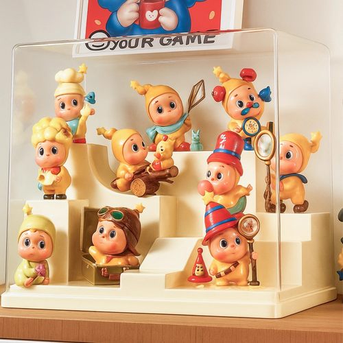 新款法式造景手办收纳盒