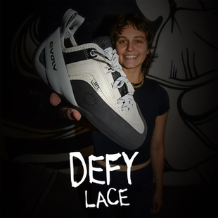 LACE系带款 粘扣专业抱石难度室内野外竞技新手 DEFY EVOLV攀岩鞋