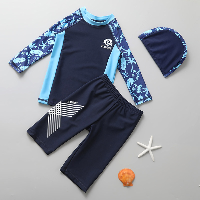 儿童泳衣男童分体长袖防晒速干沙滩服专业潜水服学生套装新款泳衣,运动/瑜伽/健身/球迷用品,儿童泳衣/裤,淘宝优惠券,粉丝福利购,淘宝优惠卷