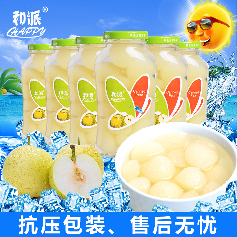 和派糖水雪梨水果罐头休闲即食零食罐头优级品258g*6瓶整箱包邮|msdalam kategori daging perikanan/Buah-buahan segar dan sayur-sayuran/dimasak, Fruit Products, buah-buahan dalam tin - dari Buy2taobao.com untuk memberikan perkhidmatan ejen Taobao profesional membeli