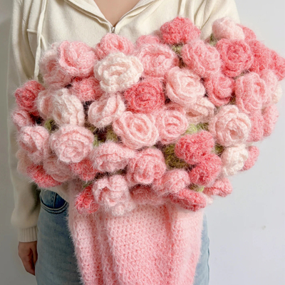 渐变玫瑰花毯子魔法球渐变