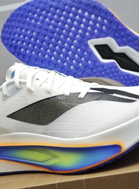 李宁飞电6 CHALLENGER男子反光䨻丝轻质透气竞速比赛跑鞋ARMW003