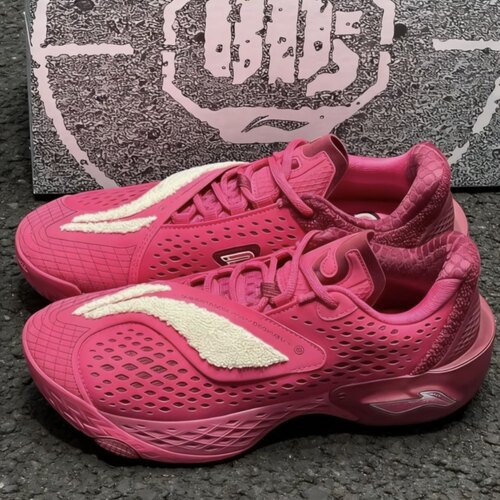 李宁篮球鞋 2026春季新品反伍5 LOW男子轻量高回弹篮球鞋ABFW003