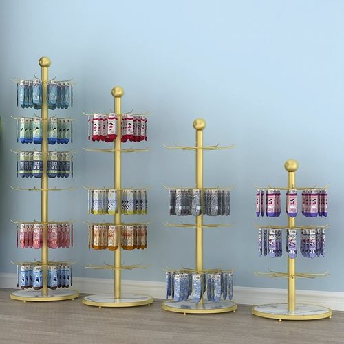 袜子展示架可旋转货架