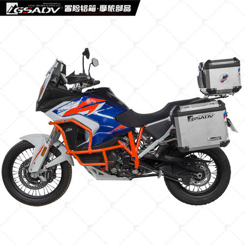 冒险改装KTM1290ADV三箱保险杠