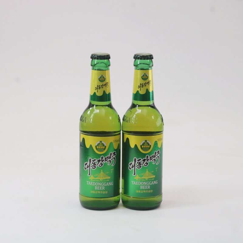 朝鲜大同江啤酒正宗正黄啤朝鲜特产原装进口丹东旅游平壤鸭绿江特