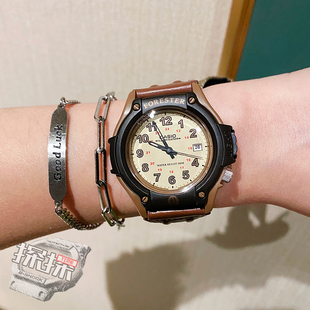 CASIO卡西欧森林人小红书复古经典 80V 手表男女FT 500WC