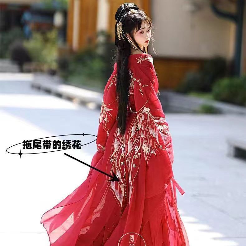 2025新款汉服女装十二花神帝姬魏晋南北朝重工刺绣超仙交领襦裙