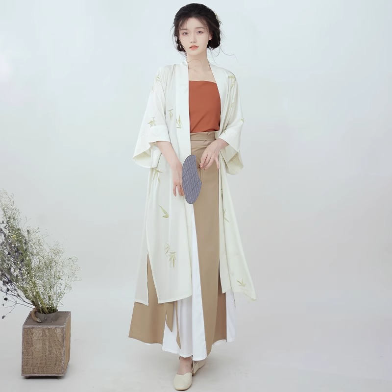 原创汉服女宋制2025新款长干寺对襟改良汉元素三裥裙国风古装