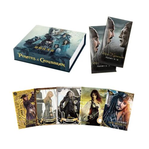 加勒比海盗卡片Pirates of the Caribbean珍藏卡杰克收藏卡牌