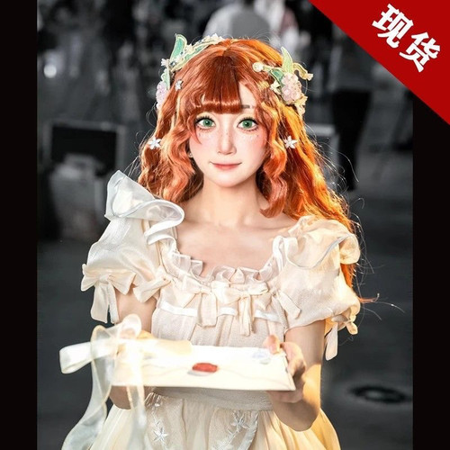 现货小女孩欧律狄刻cos服第五人格cospaly女装儿童周年庆稀世时装