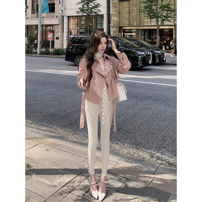 现货【粉底液白牛】无痕版扒得很牢“很服帖”白色韩女牛仔裤