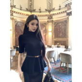 现货 375g&鱼尾下摆羊毛上衣 古早软文女主 古早薇薇安 我