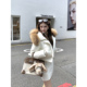 爱尔兰雪季 ——All white 现货 大绒朵 90白鹅绒外套&套组
