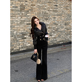 墨尔本冬 厚微喇裤 掐腰感 羽绒服 三七分超模比 Momoshero