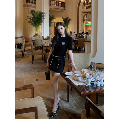 【温网日记】——是你没有穿过的柔软毛织品！徽章撞色中袖短袖