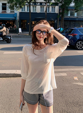 现货【ice空调衫】淡颜系——主推的“防晒”莱赛尔素版/椰树T