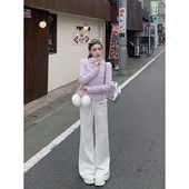 90白鹅绒外套&上衣&卫裤 taro特调紫 冰岛小蛮腰 锁温小排骨