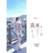 【Sakura诺丁雪国】——“定染韩女粉~”100%白貉毛&90白鹅绒外套