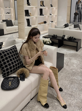 现货 Doll千金水貂——Old money“紫标级”皮草&吊带&老派小黑裤