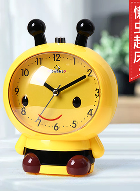 卧室床头会说话叫醒神器儿童闹钟