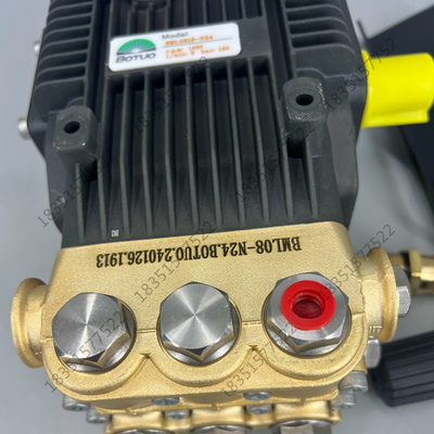 博拓0310/1215/0510高压造雾加湿雾化柱塞泵大流量三缸铜泵头