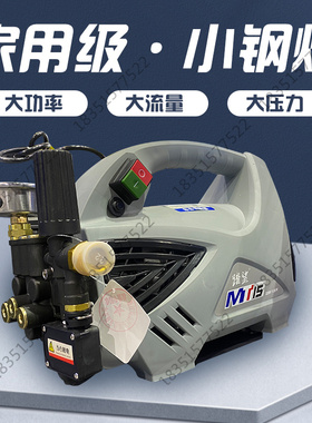 踏鲨MT15/15E清洗机高压水枪家用小型手提机220V洗车机刷车水泵
