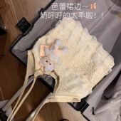 芭蕾仙女包女2026夏季 小众设计蕾丝手提托特包通勤单肩腋下包 新款