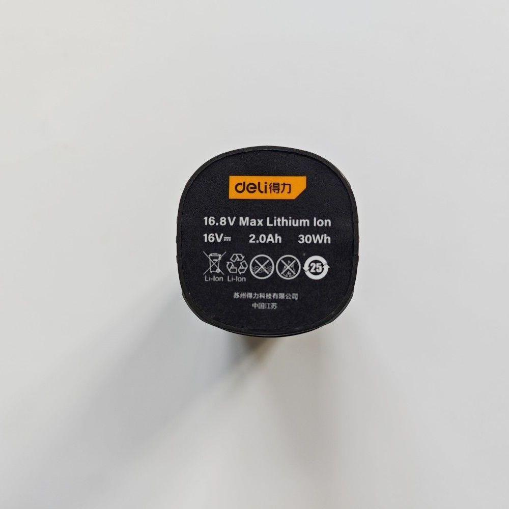 得力16V锂电钻DYS-05池2m