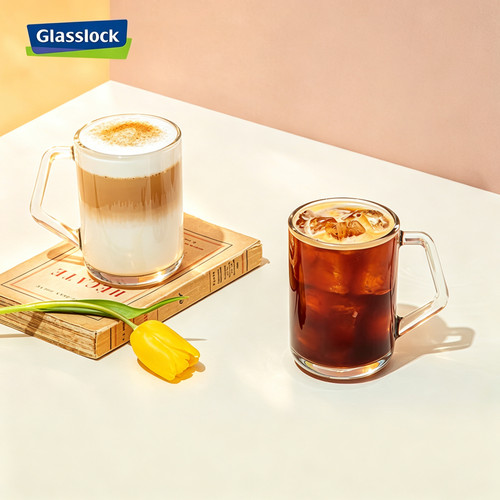 Glasslock韩国进口钢化玻璃水杯