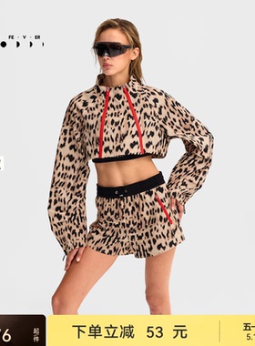 【防晒UPF50+】运动外套短裤春夏女运动套装JK096ST034| 粒子狂热