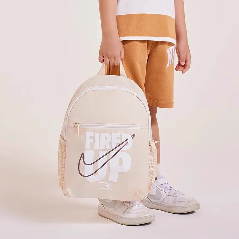 NIKE 耐克幼儿园书包男女童双肩包可调节软垫肩带小学生mini背包