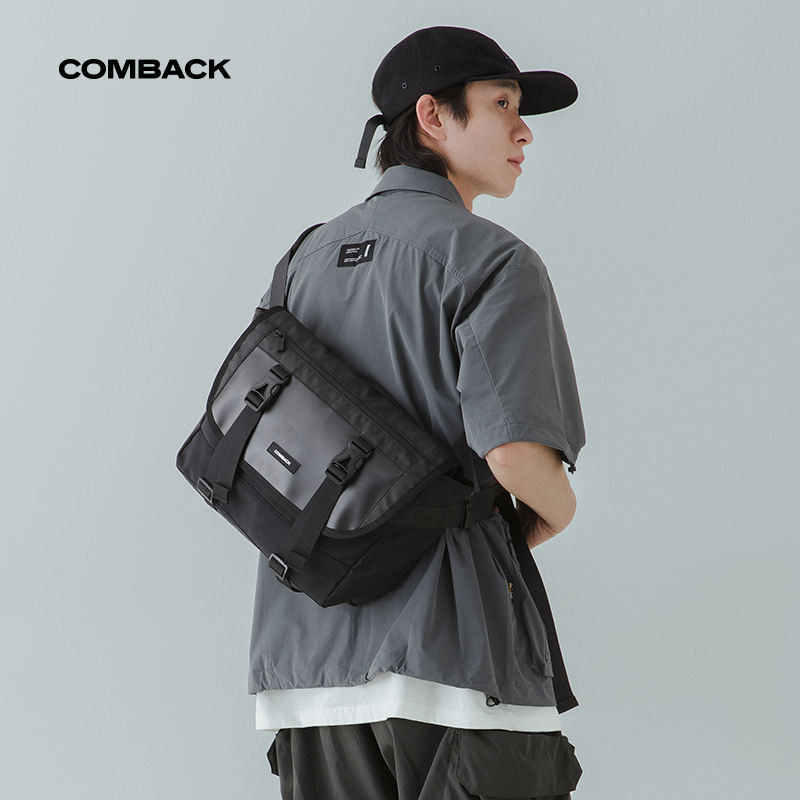 COMBACK户外休闲百搭骑行斜挎包