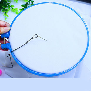 绣绷手工diy刺绣工具套装绣花绷子十字绣架撑子绣棚框固定圈圆形