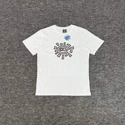 ADWYSD美式板鞋印花T恤衫小众潮牌INS款高街休闲宽松纯棉短袖上衣