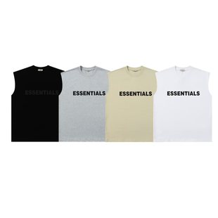 FEAR OF GOD FOG新款复线ESSENTIALS美式纯棉夏打底无袖背心汗衫