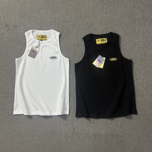 恶魔岛Corteiz纯色刺绣徽标背心美式潮牌高街潮牌夏季男无袖汗衫