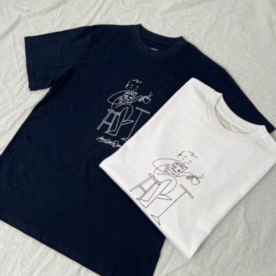 Aime Leon Dore美式线条漫画印花潮牌高街ALD圆领上衣T恤纯棉短袖