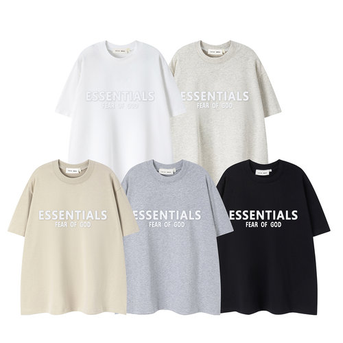 FOG ESSENTIALS新款简约字母T恤衫26ss美式潮牌嘻哈宽松纯棉短袖