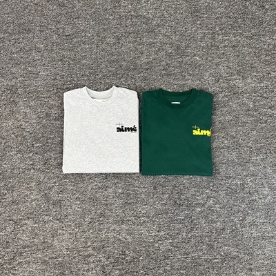 美式Aime Leon Dore字母印花INS潮牌ALD高街宽松纯棉短袖T恤上衣