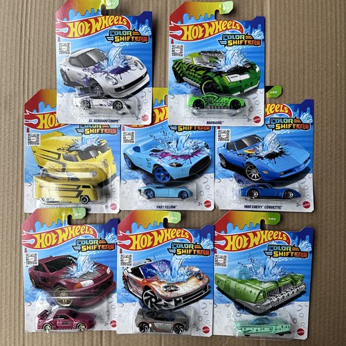 风火轮Hot wheels变色小车模型遇冷热水变色水洗感温玩具HBR15