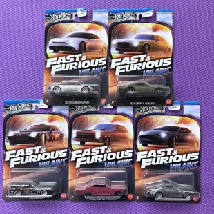 风火轮Hot wheels高级普卡速度与激情GTR34速霸合金车模HNR88玩具