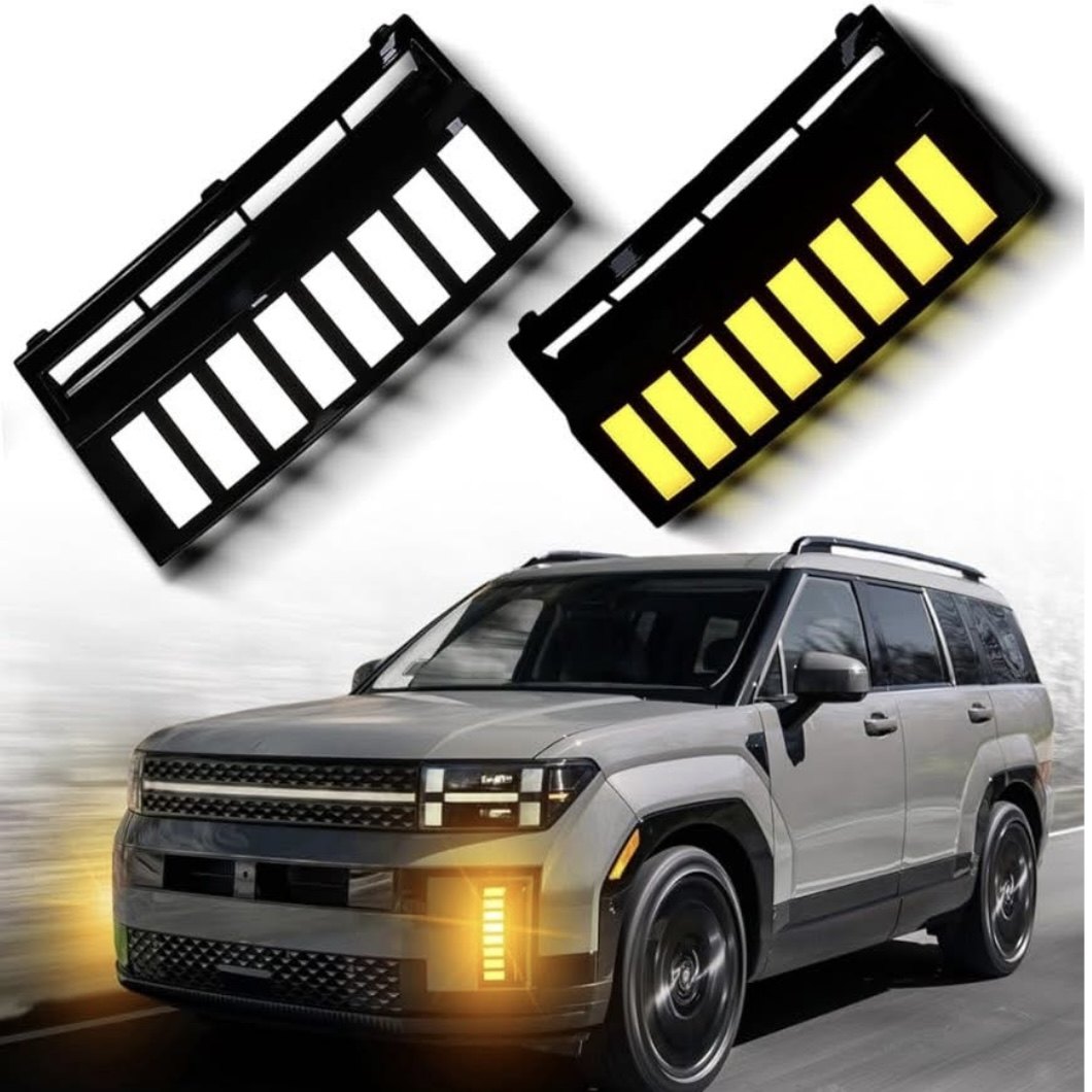 2024-2026现代胜达LED圣达菲日行灯MX5转向灯中国台湾北美santafe,汽车用品/电子/清洗/改装,汽车氛围灯/装饰灯/日行灯,淘宝优惠券,粉丝福利购,淘宝优惠卷